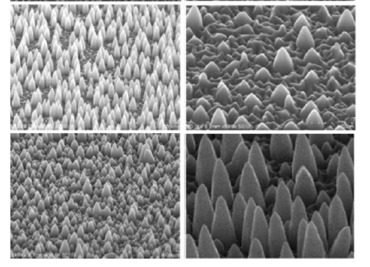 Investigation of the factors influencing nanostructure array growth by PLD towards reproducible wafer-scale growth