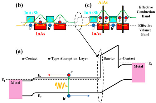 InAs/InAs<sub>1-x</sub>Sb<sub>x</sub> type-II superlattices for high performance long wavelength infrared detection